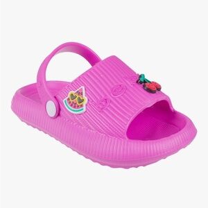 Bebe Pink Sandals Comfortable and Stylish